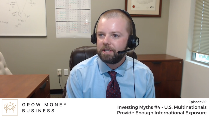 Investing Myths #4 – U.S. Multinationals Provide Enough International Exposure | Ep 89 main image