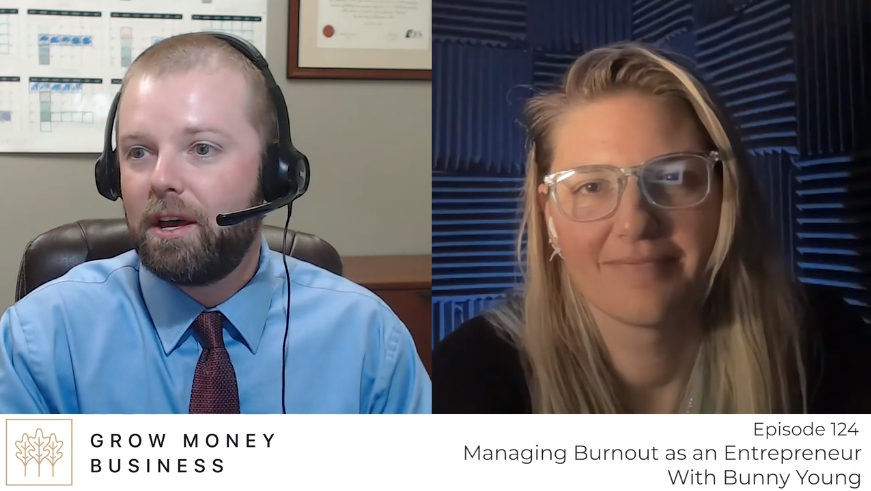 Managing Burnout As An Entrepreneur With Bunny Young | Ep 124 main image