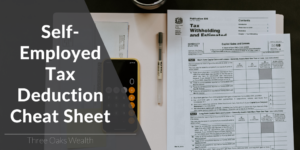 Self-Employed Tax Deduction Cheat Sheet